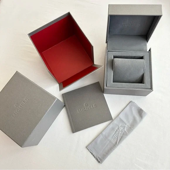 Michele watch box top